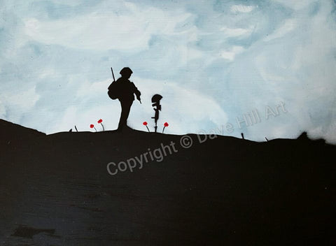 Original Painting - 'Remembering Afghanistan'