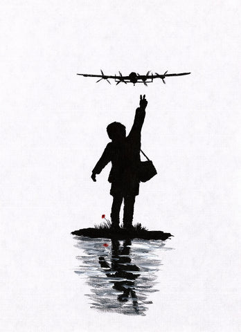 133 Open Edition Giclée Print - 'Simply V for Victory'