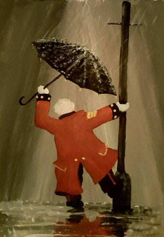 Original Painting - 'Singing in the rain'