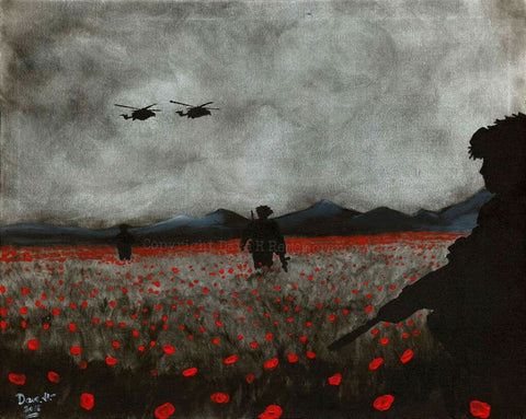 Original Painting - 'Lynx Patrol'