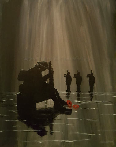 Original Painting - 'Fanfare for Tommy'