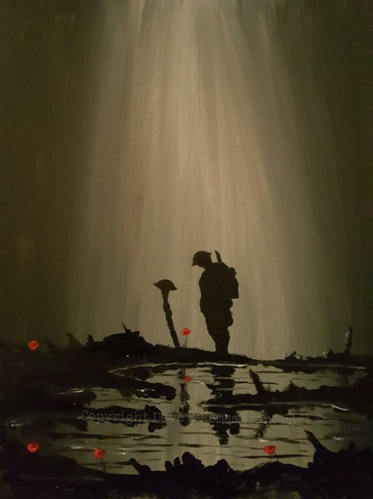 031 Limited Edition Giclée Print - 'Reflecting Sorrow'