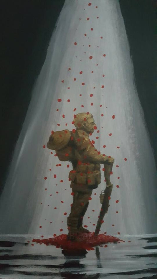 no man forgotten painting