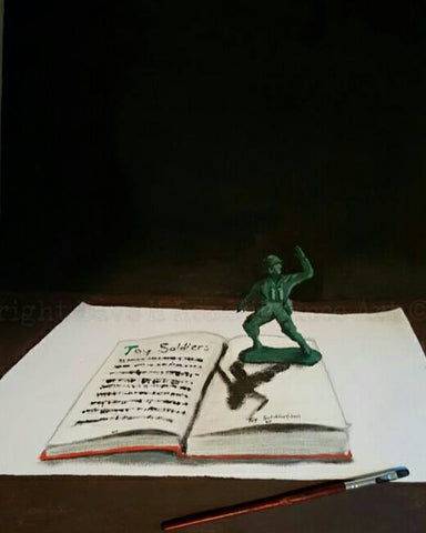 196 Open Edition Giclée Print 196 - 'Soldier Story'