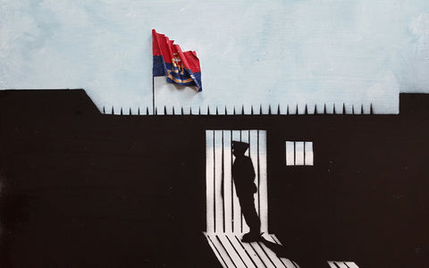 Original Painting - 'The Glasshouse'