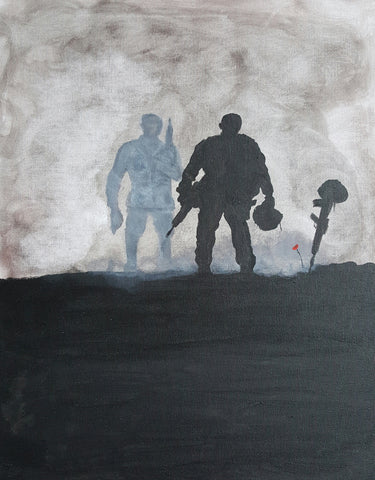 Original Painting - 'Warrior Spirit'