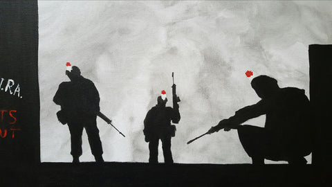 Original Painting - 'Hackles Up'