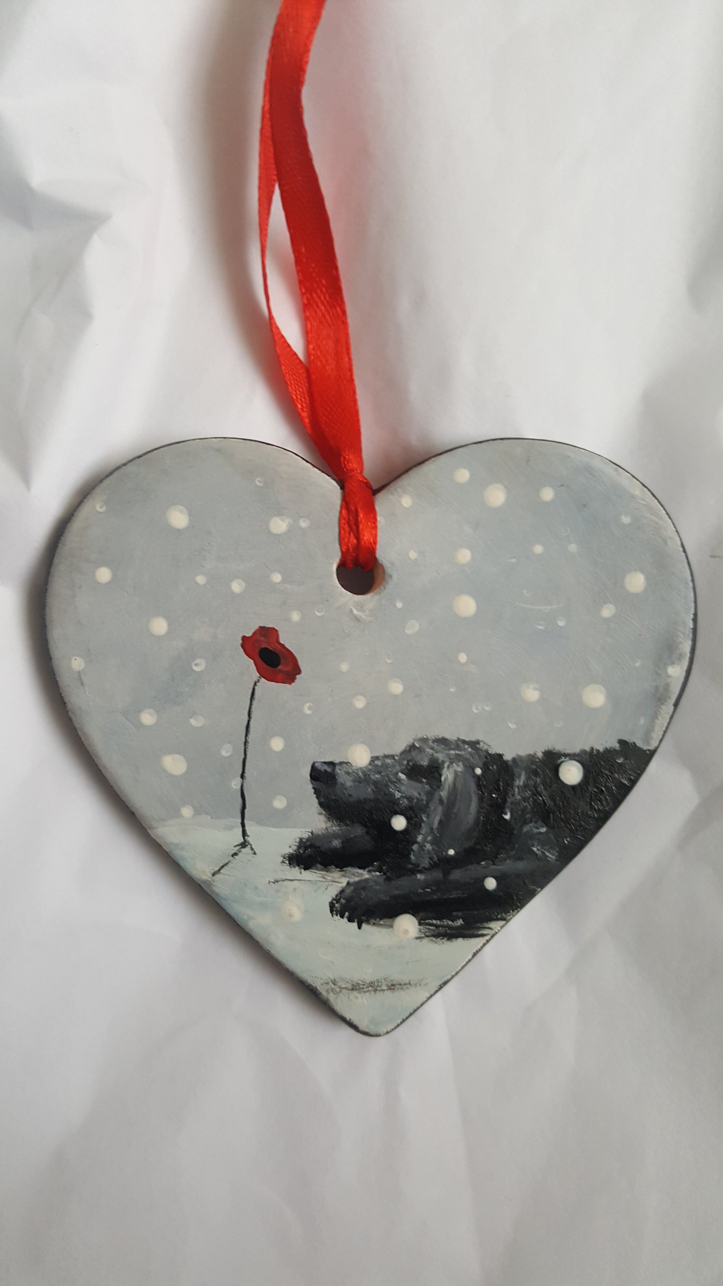 Dog tree ornament
