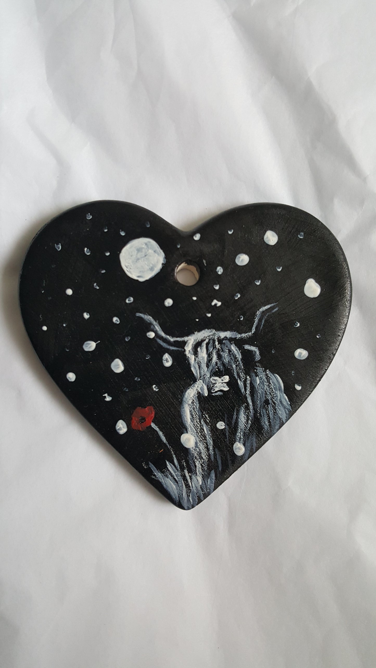 Love heart ornament 