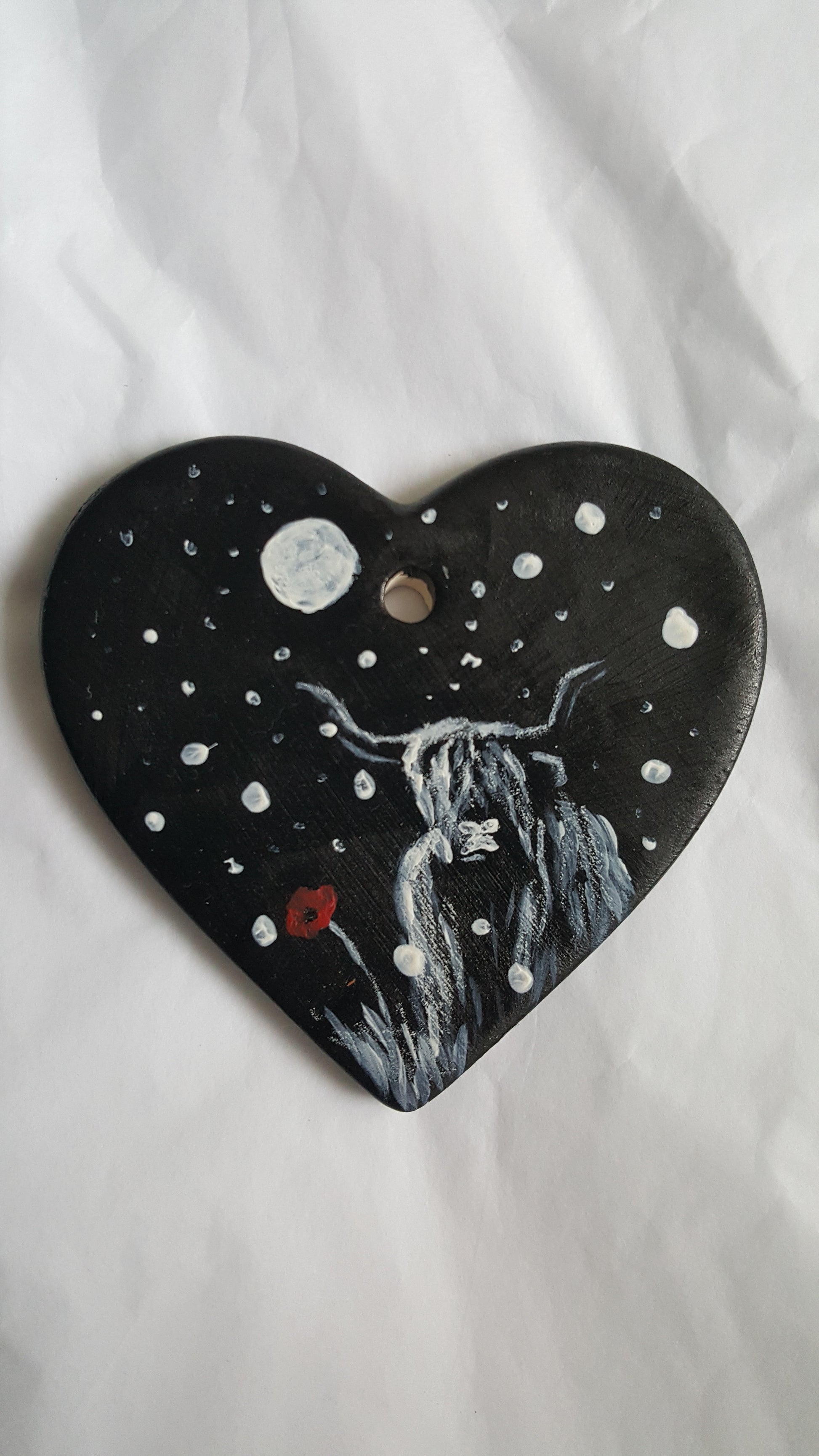 Love heart ornament 