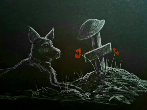 U533 Original Polychromo - 'Please Come Back #24'