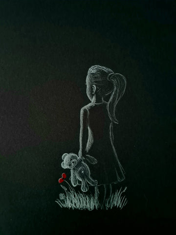 Original Polychromo - 'Missing Daddy'