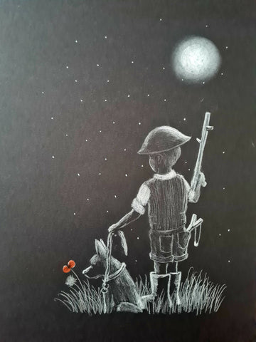 Original Polychromo - 'we're not afraid of the dark''