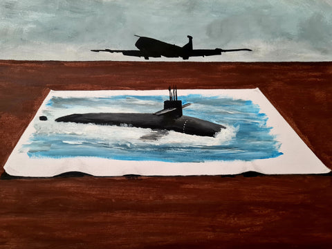 U292 Original Painting - 'Nimrod MR2'