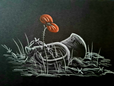 U500 Original Polychromo - 'Bugle in the night'