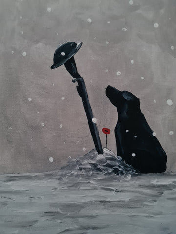 405 Open Edition Giclée Print - 'Waiting in the snow'