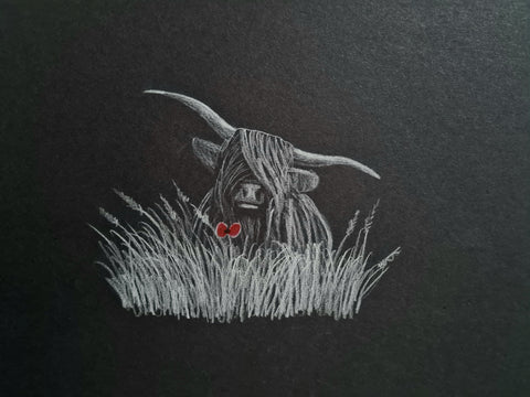 U603 Original Polychromo - 'Highland Coo #21