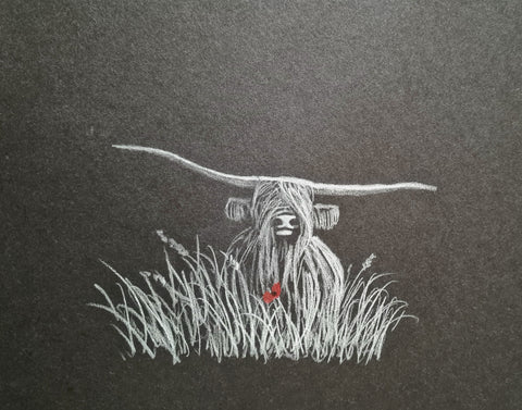 U605 Original Polychromo - 'Highland Coo #23