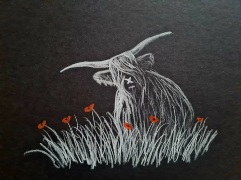 U617 Original Polychromo - 'Highland Coo #30