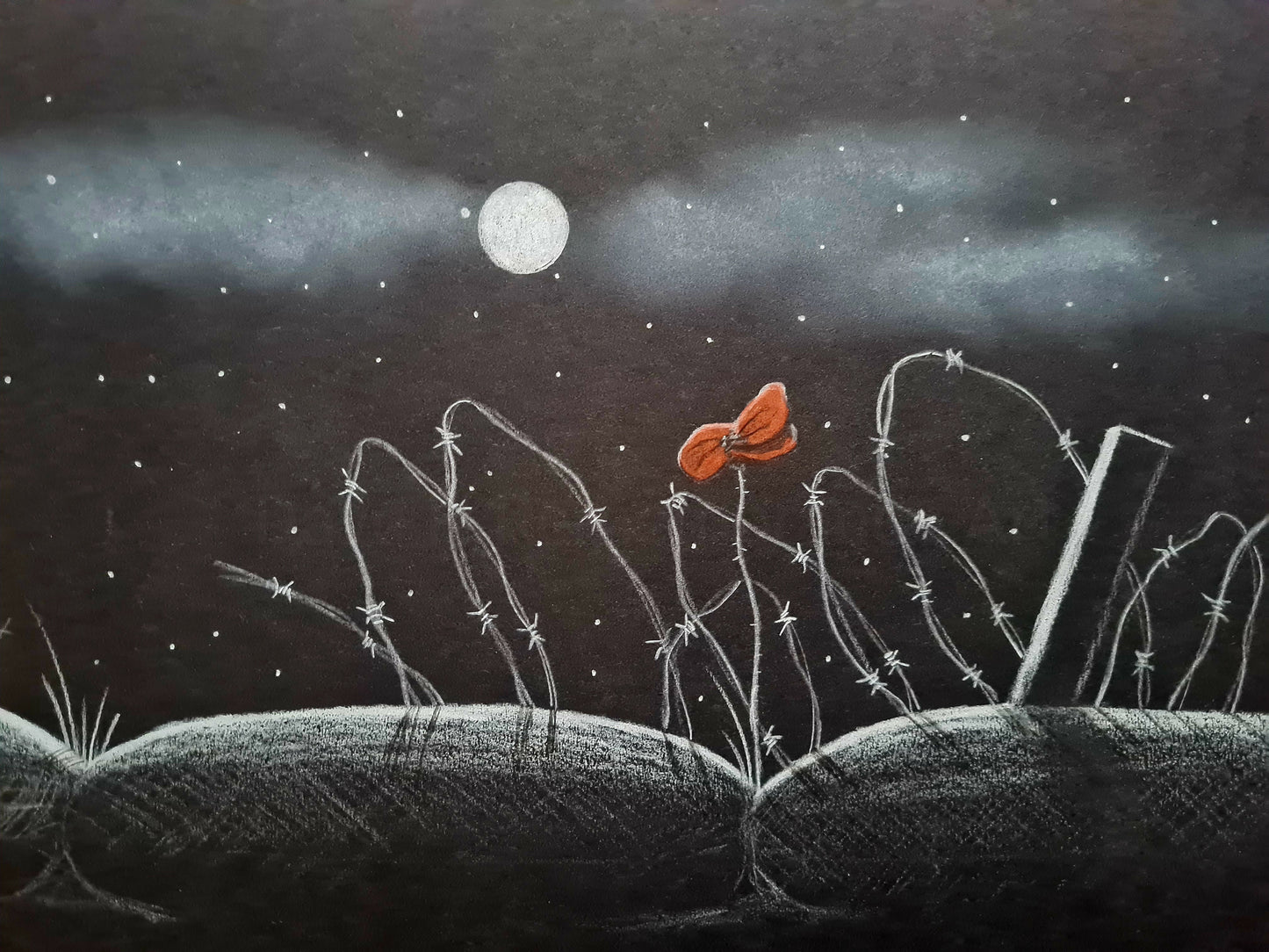 U561 Original Polychromo - 'The sentry sees - night'