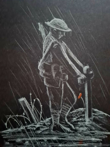 U573 Original Polychromo - 'loss in the rain'