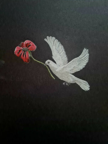 224 Original Polychromo - 'Peace Poppy'