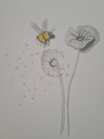 U644 Original Polychromo - 'wishing bee #3'