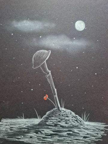 U570 Original Polychromo - 'battlefield cross in the dark