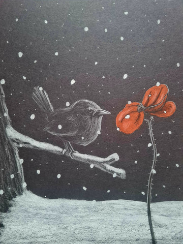 406 Original Polychromo - 'Snowy Wren'