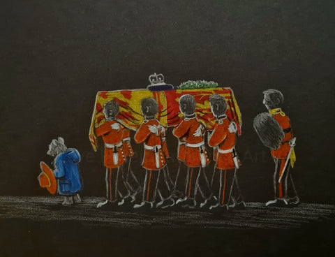 501 Original artwork - 'Finally home'