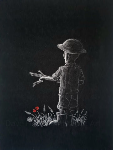 476 Limited Edition Giclée Print - 'who goes there?'