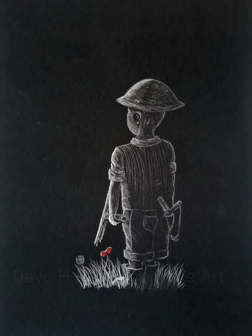 477 Limited Edition Giclée Print - 'Standing guard'