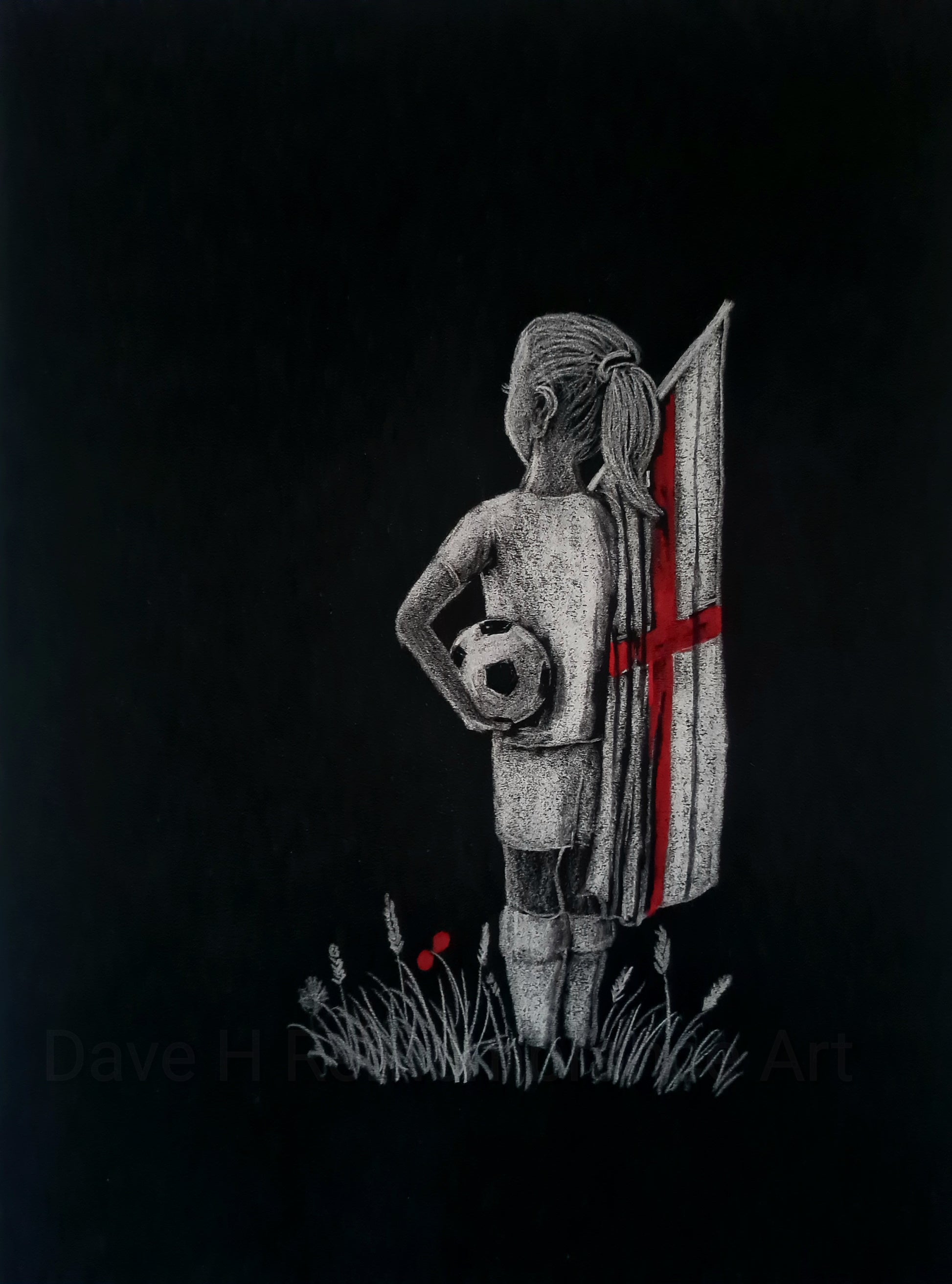 England football art
