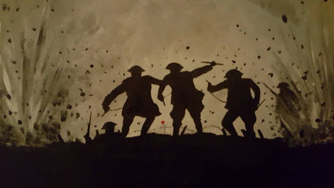203 Open Edition Giclée Print 203 - 'Good Luck everyone'