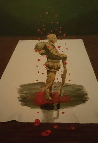 219 Limited Edition Giclée Print - 'No Man Forgotten 3D'