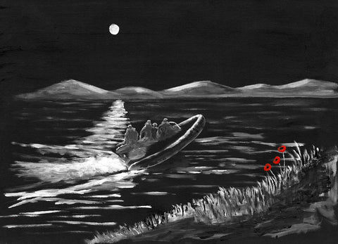 230 Limited Edition Giclée Print -  'A night on the Loch'