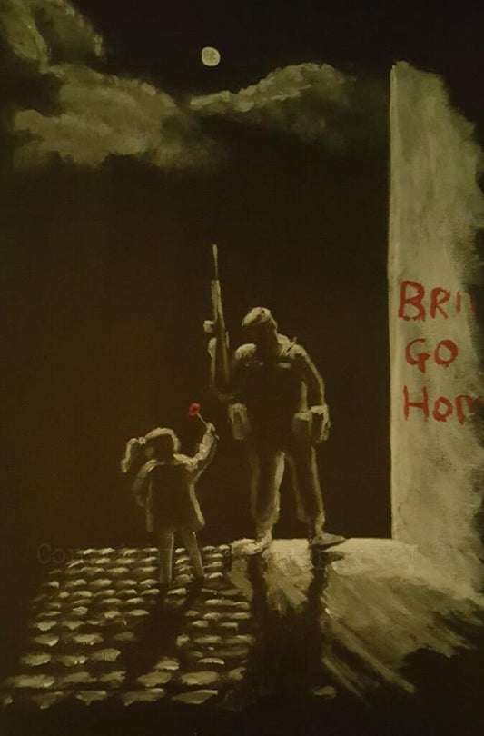 northern ireland remembrance painting