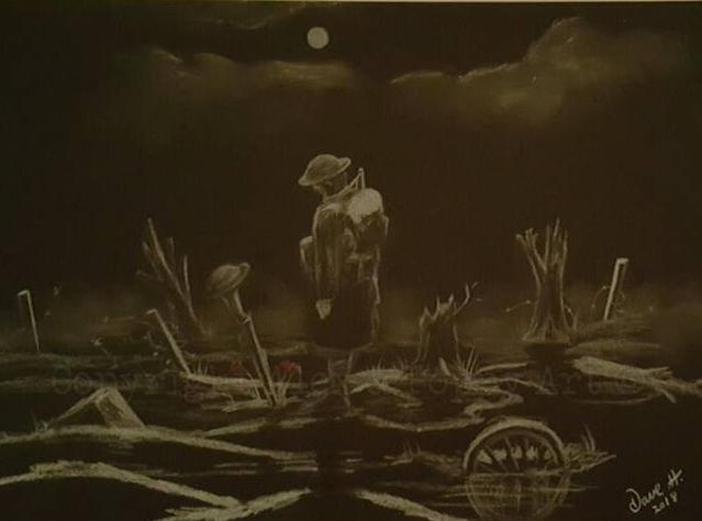 ww1 scotsman artwork
