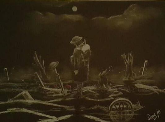 ww1 scotsman artwork