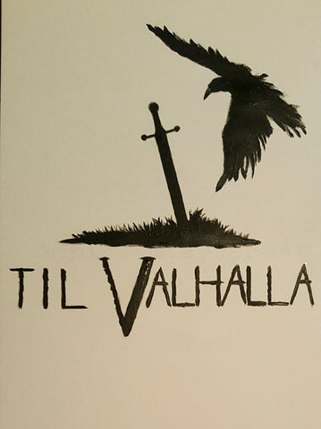 242 Open Edition Giclée Print 242 - 'Til Valhalla'
