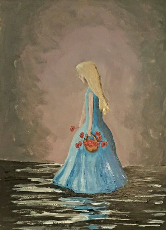 the poppy picker painting