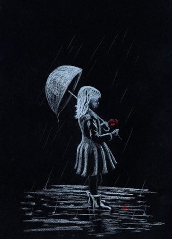 252 Open Edition Giclée Print 252- 'Thoughtful poppy'