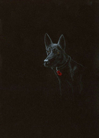 267 Limited Edition Giclée Print 267 - 'Poppy Dog #10'