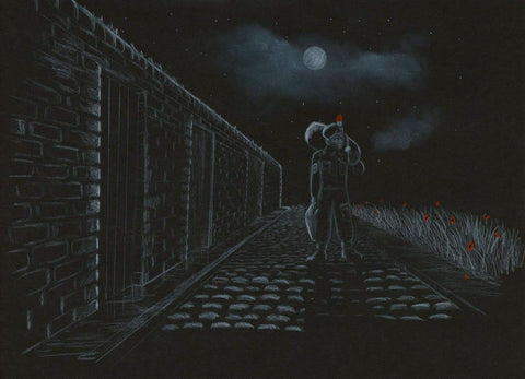 283 Limited Edition Giclée Print 283 - 'Poppies in the back field'