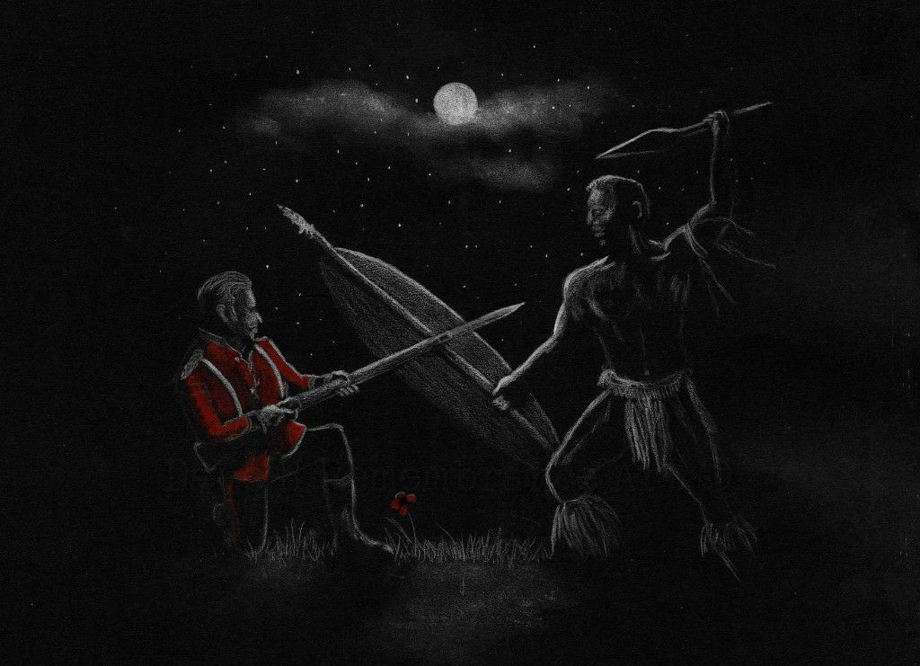 dave h remembrance art Zulu