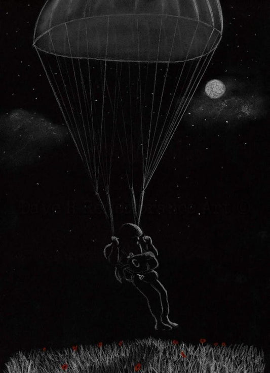 paratrooper moonlight art