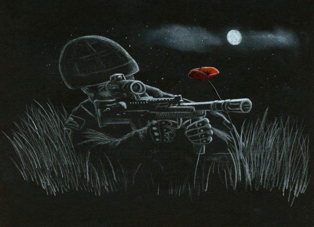 british soldier art