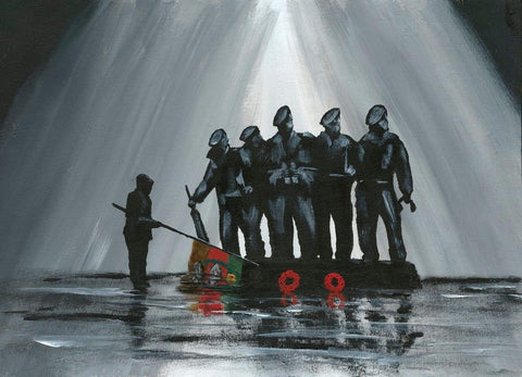 Original Acrylic 338 - 'Remembering the Royal Tank Regiment'