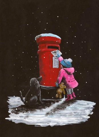 361 Original Painting 361 - 'Letter to Daddy'