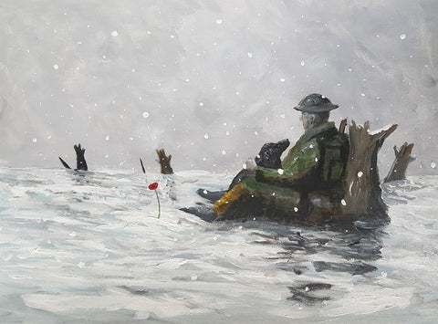371 Open Edition Giclée Print 371 - 'A friend in need'